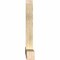 Ekena Millwork Eugene Rough Sawn Timber Gable Bracket, Douglas Fir, 96"W x 48"H x 6"D x 6"F, 12/12 Pitch GBW096X48X0606EUG00RDF - alternate 4